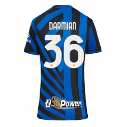 Strój piłkarski Inter Milan Matteo Darmian #36 Koszulka Podstawowej damskie 2024-25 Krótki Rękaw