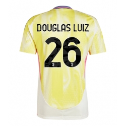 Strój piłkarski Juventus Douglas Luiz #26 Koszulka Wyjazdowej 2024-25 Krótki Rękaw