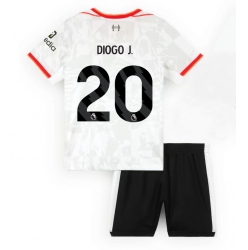 Strój piłkarski Liverpool Diogo Jota #20 Koszulka Trzeciej dziecięce 2024-25 Krótki Rękaw (+ Krótkie spodenki)