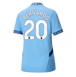 Strój piłkarski Manchester City Bernardo Silva #20 Koszulka Podstawowej damskie 2024-25 Krótki Rękaw