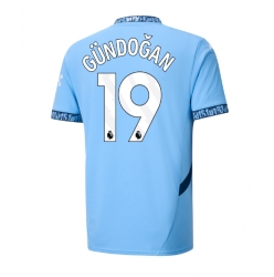 Strój piłkarski Manchester City Ilkay Gundogan #19 Koszulka Podstawowej 2024-25 Krótki Rękaw