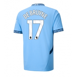 Strój piłkarski Manchester City Kevin De Bruyne #17 Koszulka Podstawowej 2024-25 Krótki Rękaw