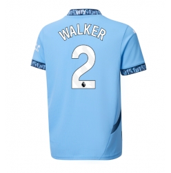 Strój piłkarski Manchester City Kyle Walker #2 Koszulka Podstawowej 2024-25 Krótki Rękaw