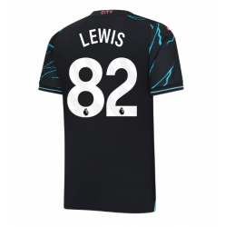 Strój piłkarski Manchester City Rico Lewis #82 Koszulka Trzeciej 2023-24 Krótki Rękaw