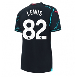 Strój piłkarski Manchester City Rico Lewis #82 Koszulka Trzeciej damskie 2023-24 Krótki Rękaw