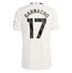 Strój piłkarski Manchester United Alejandro Garnacho #17 Koszulka Trzeciej 2023-24 Krótki Rękaw