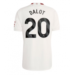 Strój piłkarski Manchester United Diogo Dalot #20 Koszulka Trzeciej 2023-24 Krótki Rękaw