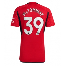 Strój piłkarski Manchester United Scott McTominay #39 Koszulka Podstawowej 2023-24 Krótki Rękaw