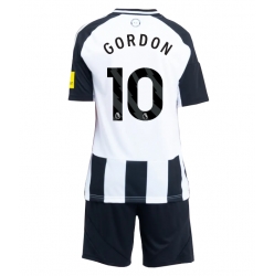 Strój piłkarski Newcastle United Anthony Gordon #10 Koszulka Podstawowej dziecięce 2024-25 Krótki Rękaw (+ Krótkie spodenki)