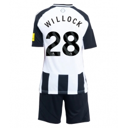 Strój piłkarski Newcastle United Joe Willock #28 Koszulka Podstawowej dziecięce 2024-25 Krótki Rękaw (+ Krótkie spodenki)