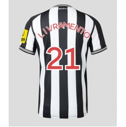 Strój piłkarski Newcastle United Tino Livramento #21 Koszulka Podstawowej 2023-24 Krótki Rękaw