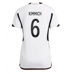 Strój piłkarski Niemcy Joshua Kimmich #6 Koszulka Podstawowej damskie MŚ 2022 Krótki Rękaw