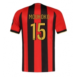 Strój piłkarski OGC Nice Youssoufa Moukoko #15 Koszulka Podstawowej 2024-25 Krótki Rękaw