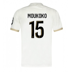 Strój piłkarski OGC Nice Youssoufa Moukoko #15 Koszulka Wyjazdowej 2024-25 Krótki Rękaw