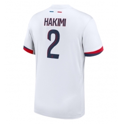 Strój piłkarski Paris Saint-Germain Achraf Hakimi #2 Koszulka Wyjazdowej 2024-25 Krótki Rękaw