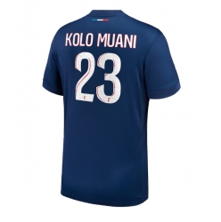 Strój piłkarski Paris Saint-Germain Randal Kolo Muani #23 Koszulka Podstawowej 2024-25 Krótki Rękaw