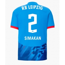 Strój piłkarski RB Leipzig Mohamed Simakan #2 Koszulka Trzeciej 2023-24 Krótki Rękaw