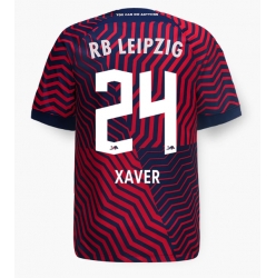 Strój piłkarski RB Leipzig Xaver Schlager #24 Koszulka Wyjazdowej 2023-24 Krótki Rękaw