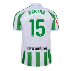 Strój piłkarski Real Betis Marc Bartra #15 Koszulka Podstawowej 2024-25 Krótki Rękaw