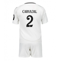 Strój piłkarski Real Madrid Daniel Carvajal #2 Koszulka Podstawowej dziecięce 2024-25 Krótki Rękaw (+ Krótkie spodenki)