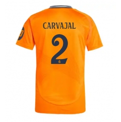 Strój piłkarski Real Madrid Daniel Carvajal #2 Koszulka Wyjazdowej 2024-25 Krótki Rękaw