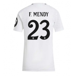 Strój piłkarski Real Madrid Ferland Mendy #23 Koszulka Podstawowej damskie 2024-25 Krótki Rękaw