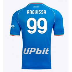 Strój piłkarski SSC Napoli Frank Anguissa #99 Koszulka Podstawowej 2023-24 Krótki Rękaw