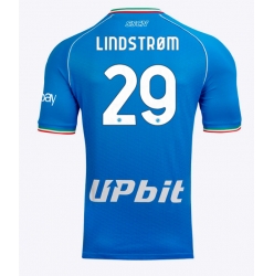 Strój piłkarski SSC Napoli Jesper Lindstrom #29 Koszulka Podstawowej 2023-24 Krótki Rękaw