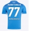 Strój piłkarski SSC Napoli Khvicha Kvaratskhelia #77 Koszulka Podstawowej 2024-25 Krótki Rękaw