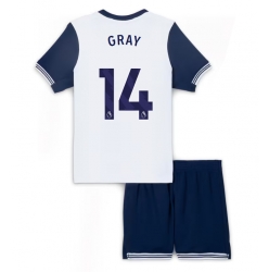 Strój piłkarski Tottenham Hotspur Archie Gray #14 Koszulka Podstawowej dziecięce 2024-25 Krótki Rękaw (+ Krótkie spodenki)