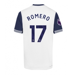 Strój piłkarski Tottenham Hotspur Cristian Romero #17 Koszulka Podstawowej 2024-25 Krótki Rękaw