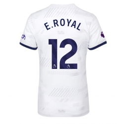 Strój piłkarski Tottenham Hotspur Emerson Royal #12 Koszulka Podstawowej damskie 2023-24 Krótki Rękaw