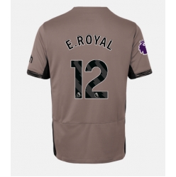 Strój piłkarski Tottenham Hotspur Emerson Royal #12 Koszulka Trzeciej 2023-24 Krótki Rękaw