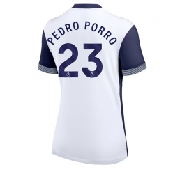 Strój piłkarski Tottenham Hotspur Pedro Porro #23 Koszulka Podstawowej damskie 2024-25 Krótki Rękaw