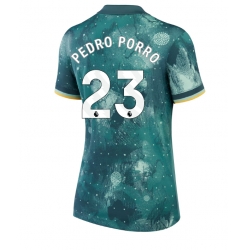 Strój piłkarski Tottenham Hotspur Pedro Porro #23 Koszulka Trzeciej damskie 2024-25 Krótki Rękaw