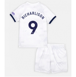 Strój piłkarski Tottenham Hotspur Richarlison #9 Koszulka Podstawowej dziecięce 2023-24 Krótki Rękaw (+ Krótkie spodenki)