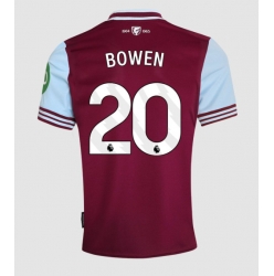 Strój piłkarski West Ham United Jarrod Bowen #20 Koszulka Podstawowej 2024-25 Krótki Rękaw