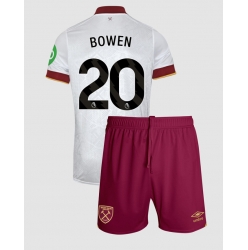 Strój piłkarski West Ham United Jarrod Bowen #20 Koszulka Trzeciej dziecięce 2024-25 Krótki Rękaw (+ Krótkie spodenki)