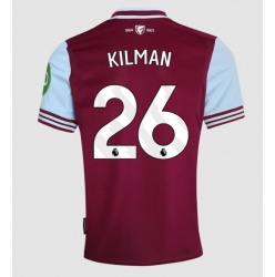 Strój piłkarski West Ham United Max Kilman #26 Koszulka Podstawowej 2024-25 Krótki Rękaw