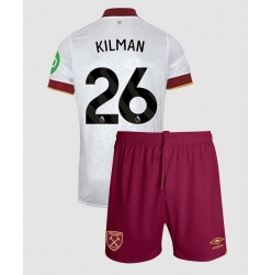 Strój piłkarski West Ham United Max Kilman #26 Koszulka Trzeciej dziecięce 2024-25 Krótki Rękaw (+ Krótkie spodenki)